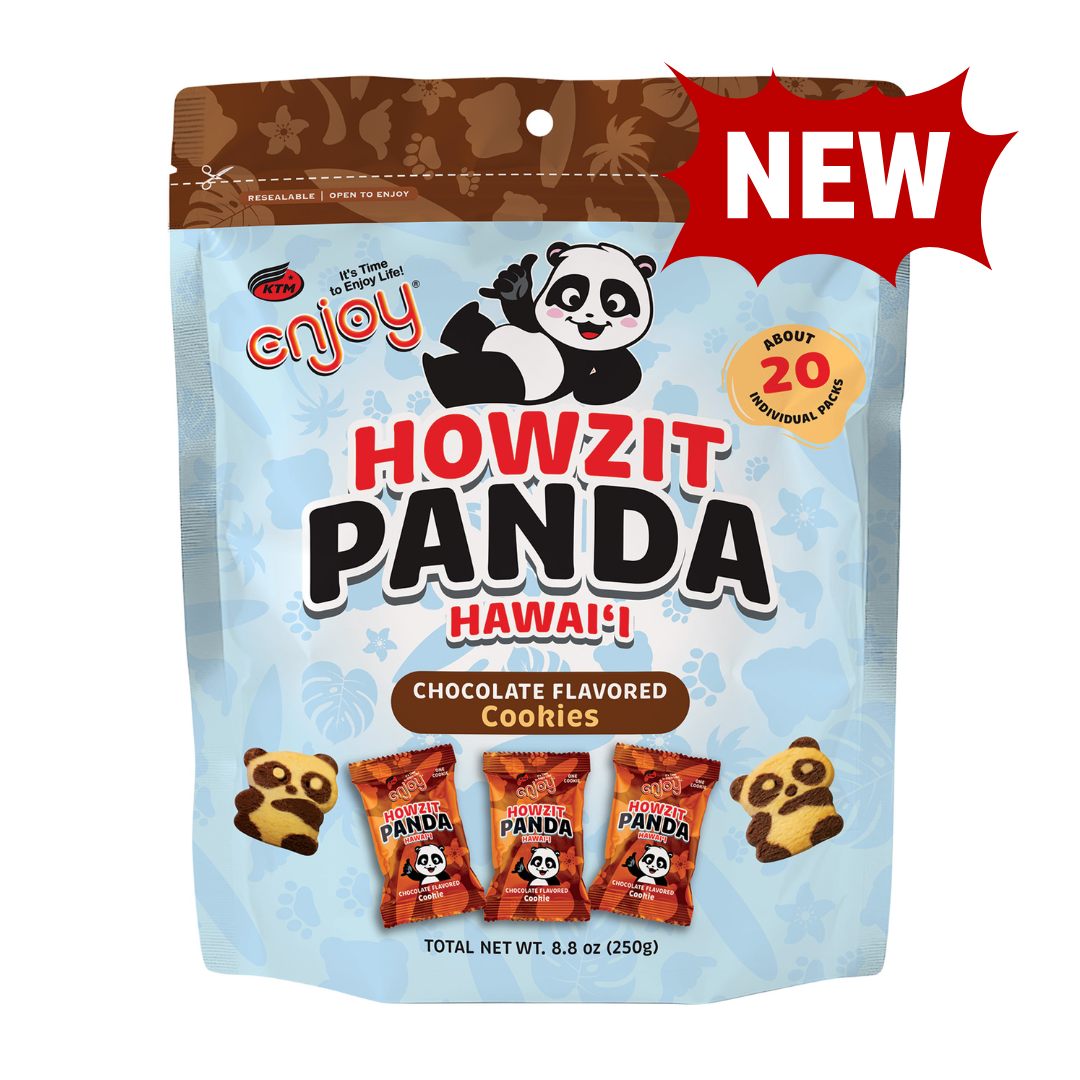 Howzit Panda Hawaii – Strawberry Flavored Cookies (8.8oz) | Enjoy